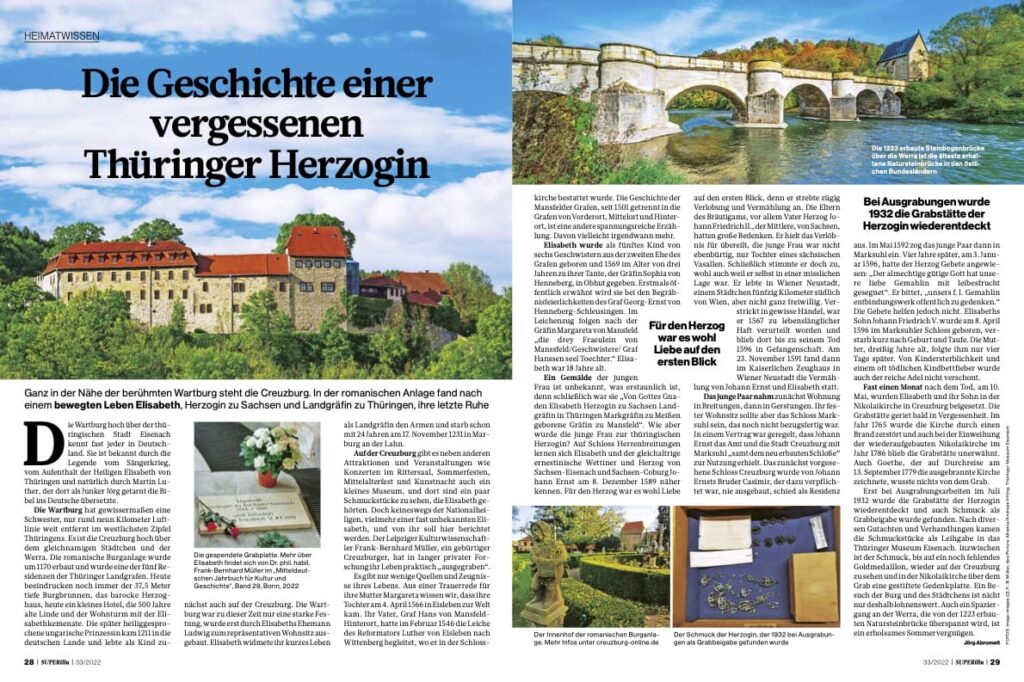 Artikel in der SuperIllu 33/2022
