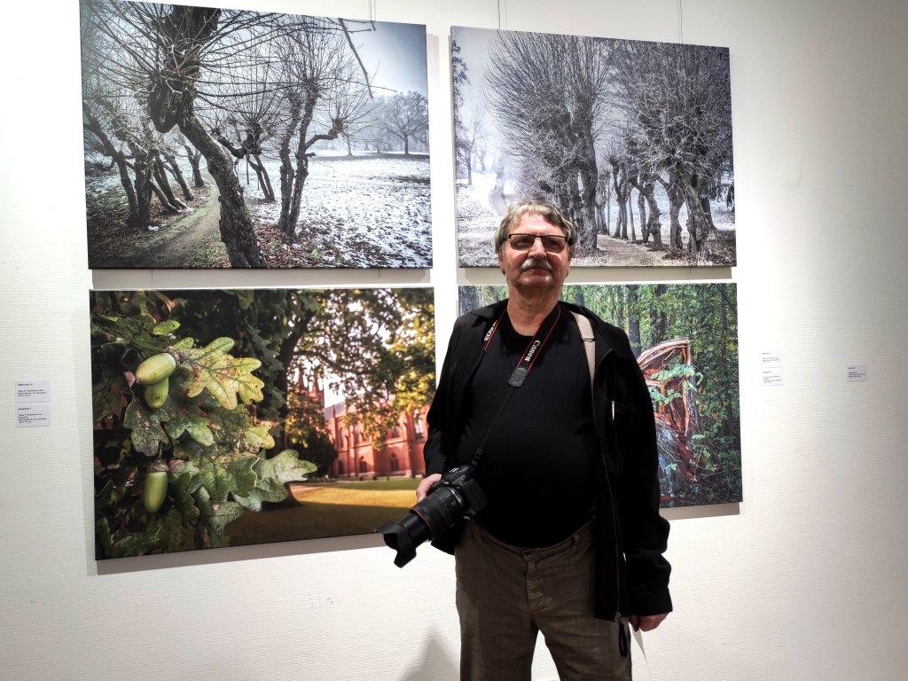 Ausstellungseröffnung von Manfred Scharnberg